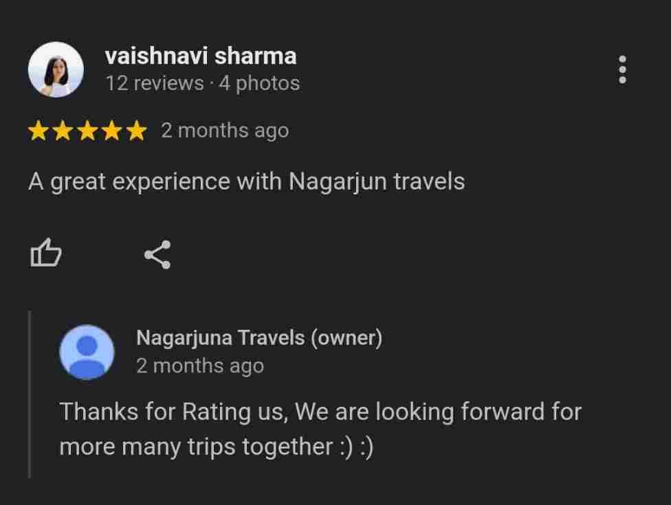 Nagarjuna Travels review
